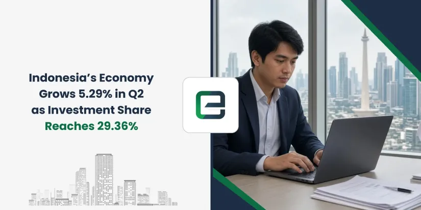 Indonesia’s Economy Grows 5.29% in Q2 as Investment Share Reaches 29.36% Indonesia’s Economy Grows 5.29% in Q2 as Investment Share Reaches 29.36%